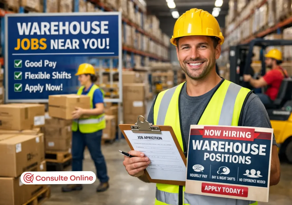 Warehouse Jobs Near Me: Pay, Shifts, and How to Apply - Consulte Online