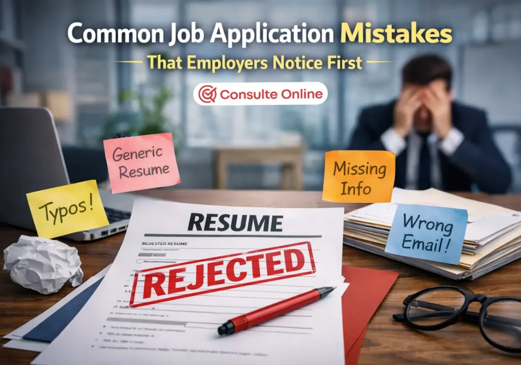 Common Job Application Mistakes That Employers Notice First - Consulte Online