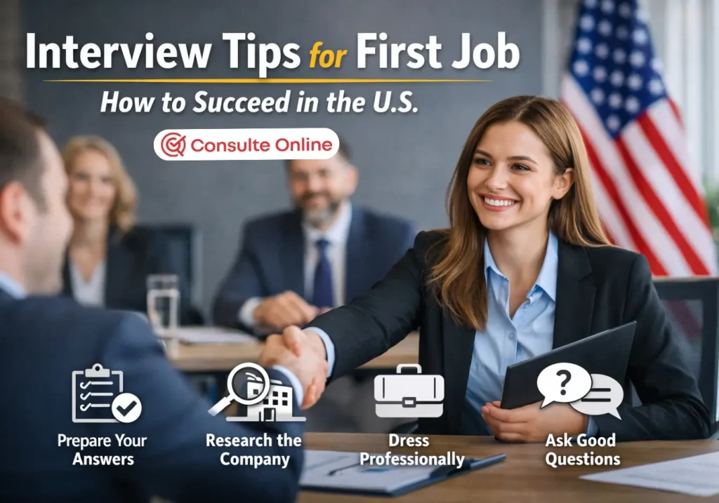 Interview Tips for First Job: How to Succeed in the U.S. - Consulte Bank