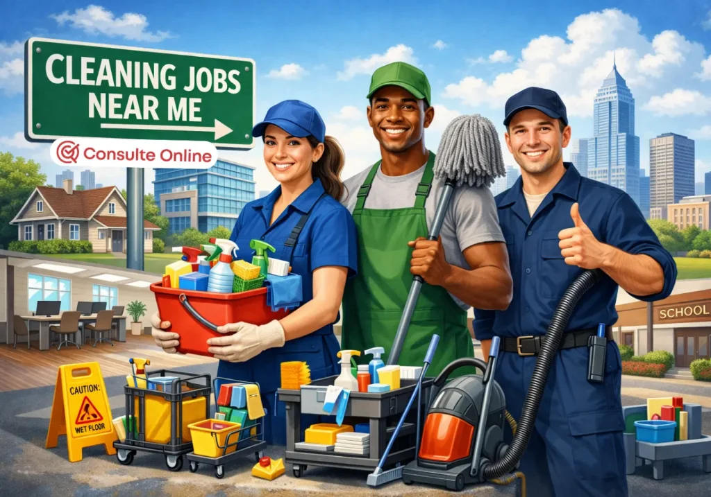 Cleaning Jobs Near Me: Local Opportunities Hiring Now - Consulte Online