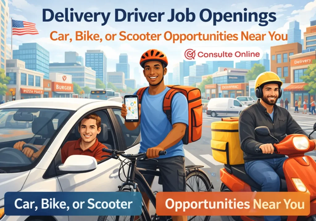 Delivery Driver Job Openings Near You - Consulte Online