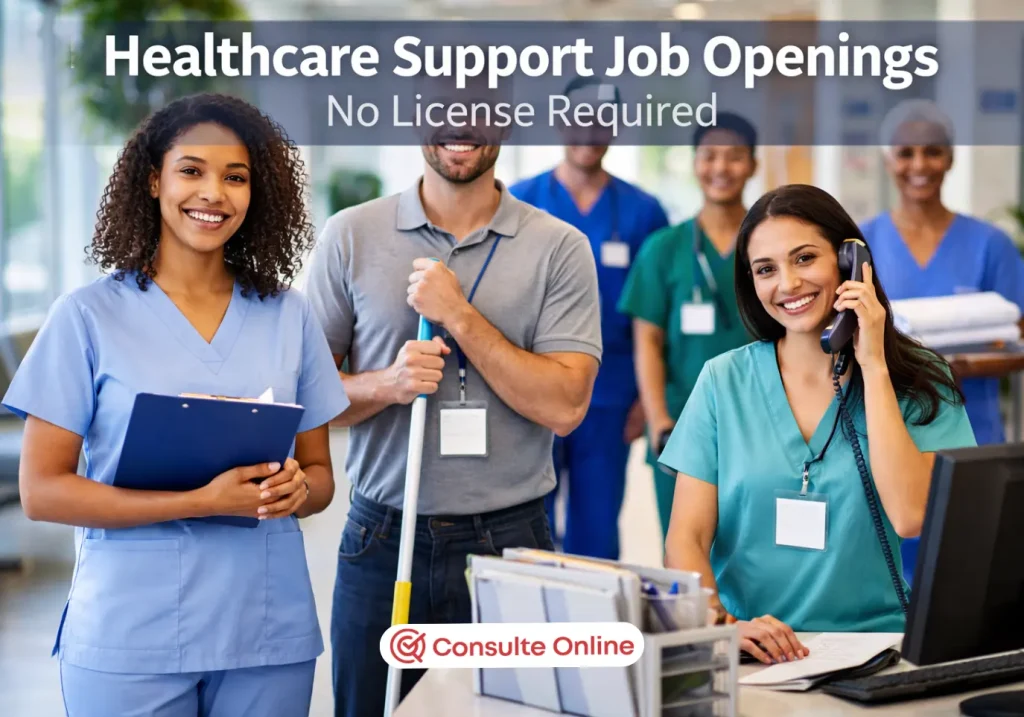 Healthcare Support Job Openings: No License Required - Consulte Bank