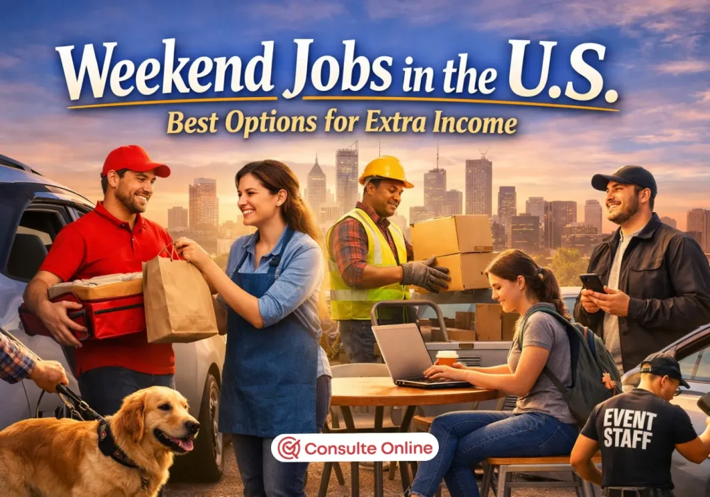 Weekend Jobs in the U.S.: Best Options for Extra Income - Consulte Online