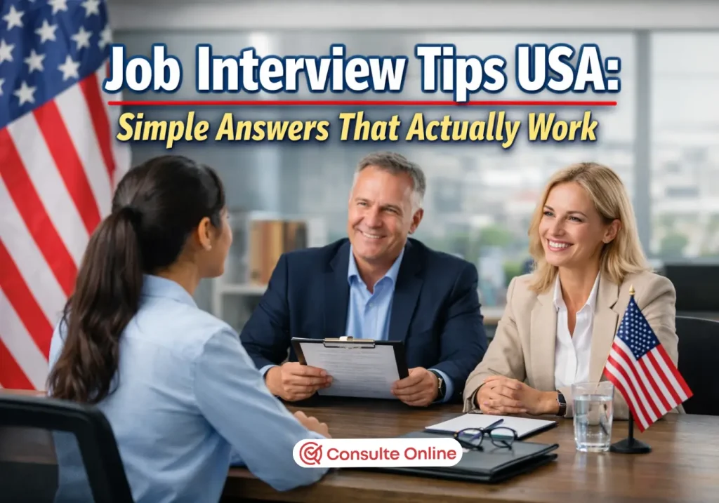 Job Interview Tips USA: Simple Answers That Actually Work - Consulte Online