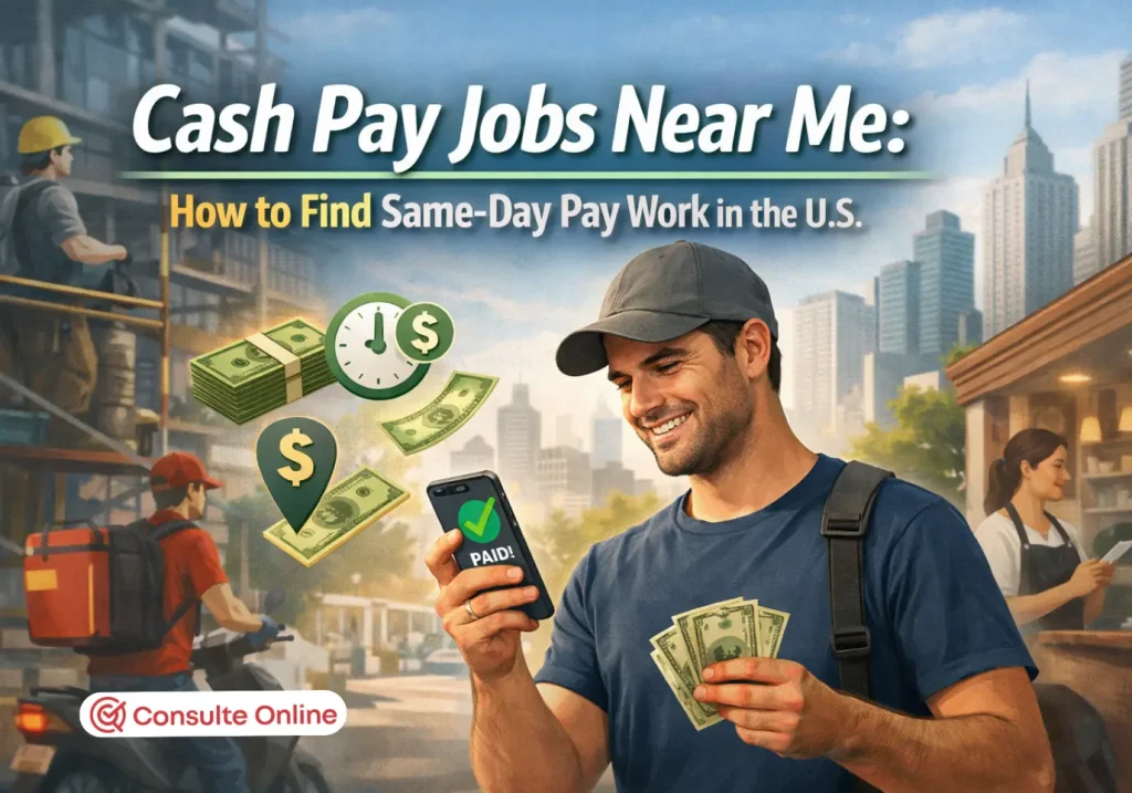 Cash Pay Jobs Near Me: Find same-day pay jobs in the USA - Consulte Online